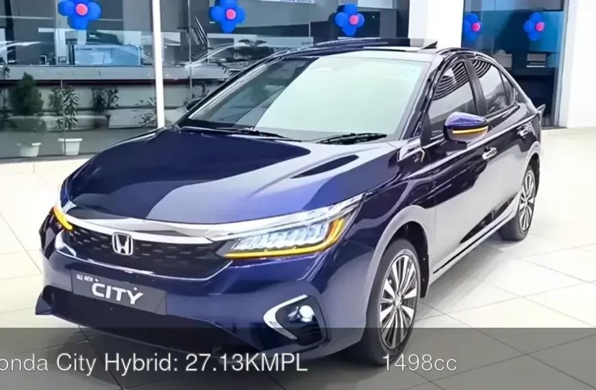 Honda City Hybrid: 27.13KMPL माइलेज और 1498cc इंजन — स्पेसिफिकेशन