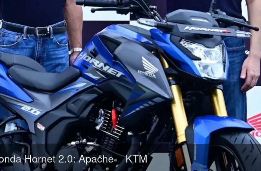 Honda Hornet 2.0: Apache और KTM को चुनौती देने वाला स्पोर्ट्स बाइक — All You Need to Know