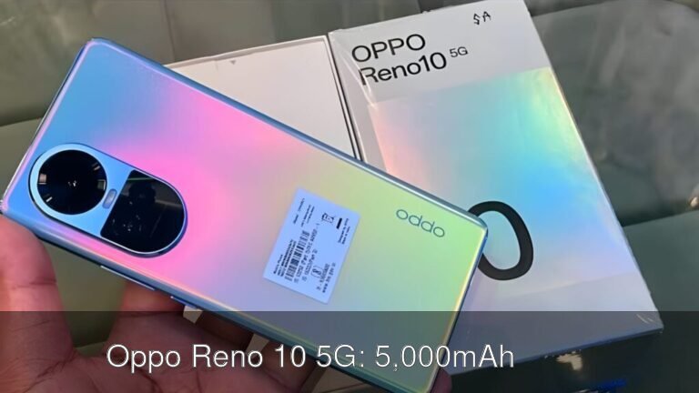 धमाकेदार Oppo Reno 10 5G: 5,000mAh बैटरी और शानदार सेल्फ़ी कैमरा के साथ!