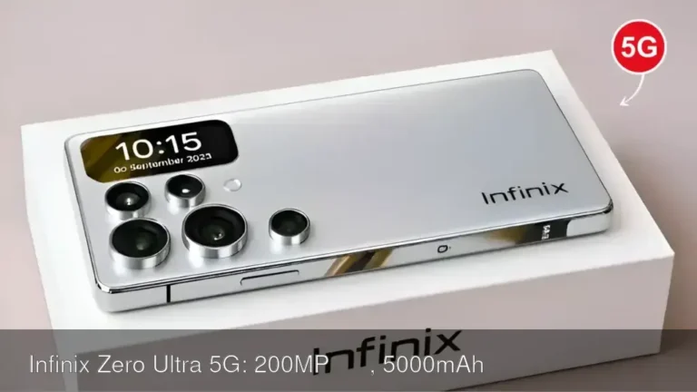 Infinix Zero Ultra 5G: 200MP कैमरा, 5000mAh बैटरी और 180W चार्जिंग का दमदार अनुभव