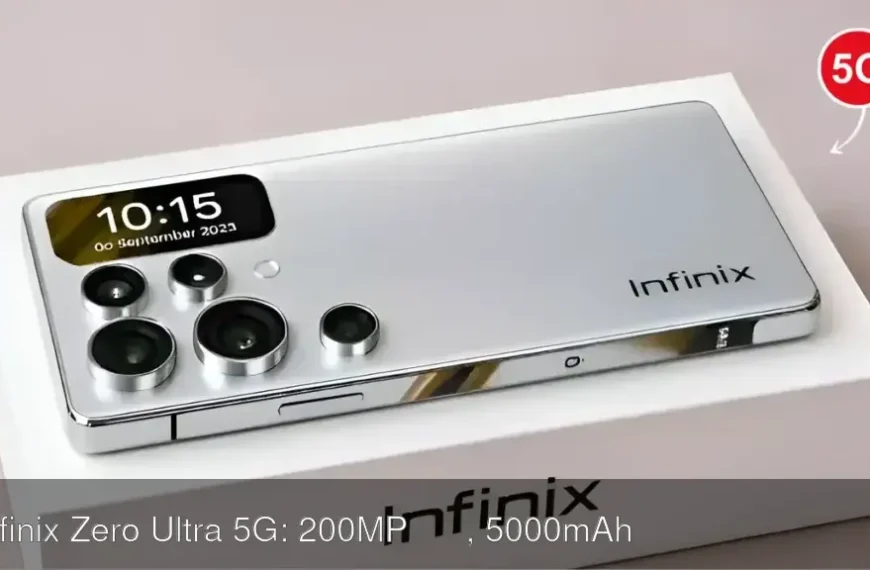 Infinix Zero Ultra 5G: 200MP कैमरा, 5000mAh बैटरी और 180W चार्जिंग का दमदार अनुभव