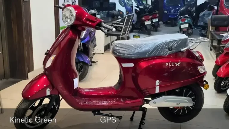 Kinetic Green इलेक्ट्रिक स्कूटर: GPS नेविगेशन और 150KM रेंज — स्पेसिफिकेशन