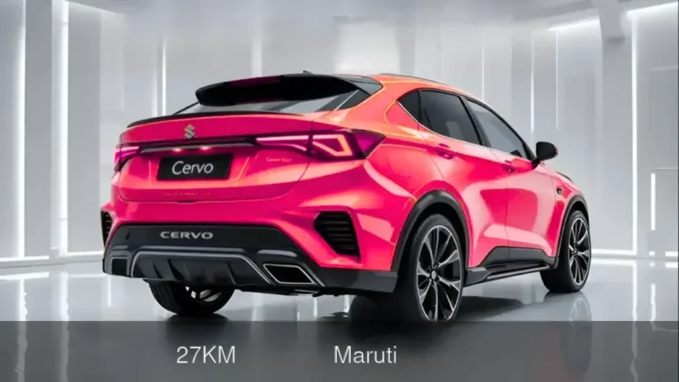 प्रीमियम इंटीरियर्स और 27KM माइलेज के साथ Maruti Cervo: गरीबों के लिए शानदार विकल्प