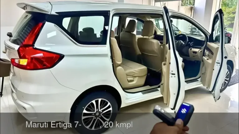 शानदार Maruti Ertiga 7-सीटर कार, 20 kmpl माइलेज और प्रीमियम लुक के साथ