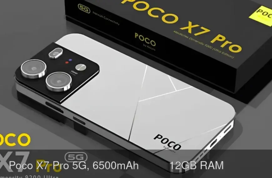 दमदार Poco X7 Pro 5G, 6500mAh बैटरी और 12GB RAM के साथ बजट में शानदार — फुल डिटेल