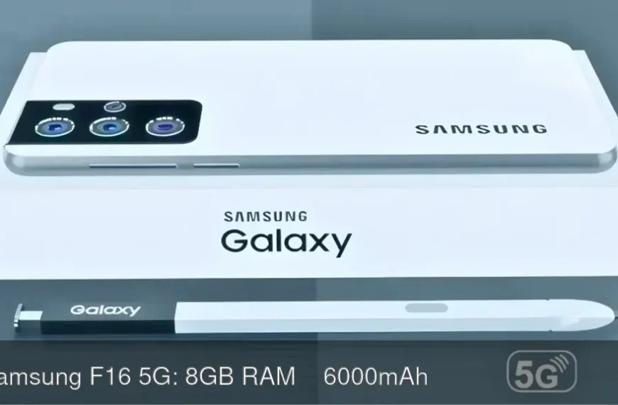 Samsung F16 5G: 8GB RAM और 6000mAh बैटरी के साथ — Price & Specs