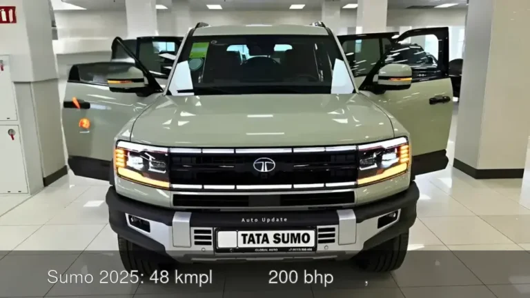 टाटा Sumo 2025: 48 kmpl माइलेज और 200 bhp ताक़त, सिर्फ ₹3,000 EMI में!