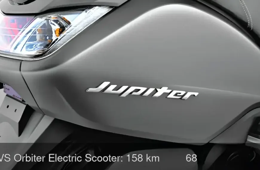 TVS Orbiter Electric Scooter: 158 km रेंज और 68 km/h स्पीड के साथ दमदार लुक