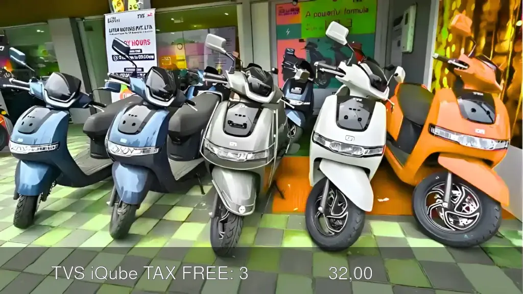 दमदार TVS iQube TAX FREE: 3 साल वारंटी और ₹32,000 सब्सिडी के साथ अब घर लाएं
