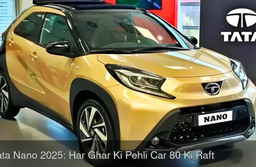 Tata Nano 2025: Har Ghar Ki Pehli Car 80 Ki Raftar Aur 25+ Mileage Ke Saath