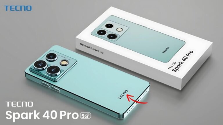 Techno Spark 40: 8GB RAM और 5000mAh बैटरी वाला 5G स्मार्टफोन