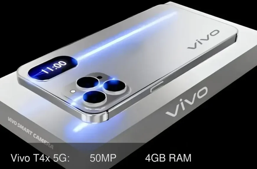 Vivo T4x 5G: दमदार 50MP कैमरा और 4GB RAM अब बजट में! — लॉन्च अपडेट