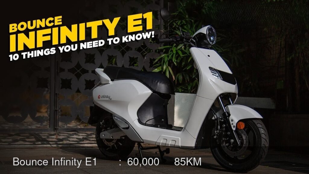 Bounce Infinity E1 स्कूटर: ₹60,000 में 85KM रेंज — फुल डिटेल