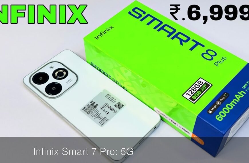 बजट में शानदार Infinix Smart 7 Pro: 5G स्मार्टफोन, AI कैमरा और 5000mAh बैटरी