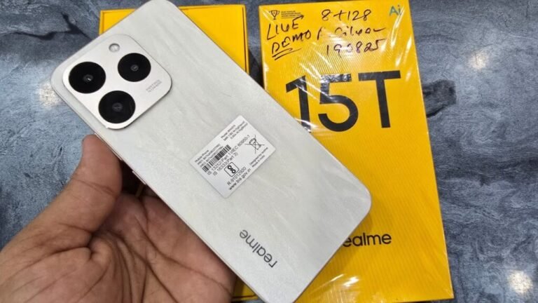 Realme 15T 5G – 12GB RAM और 5000mAh बैटरी के साथ जबरदस्त परफॉर्मेंस