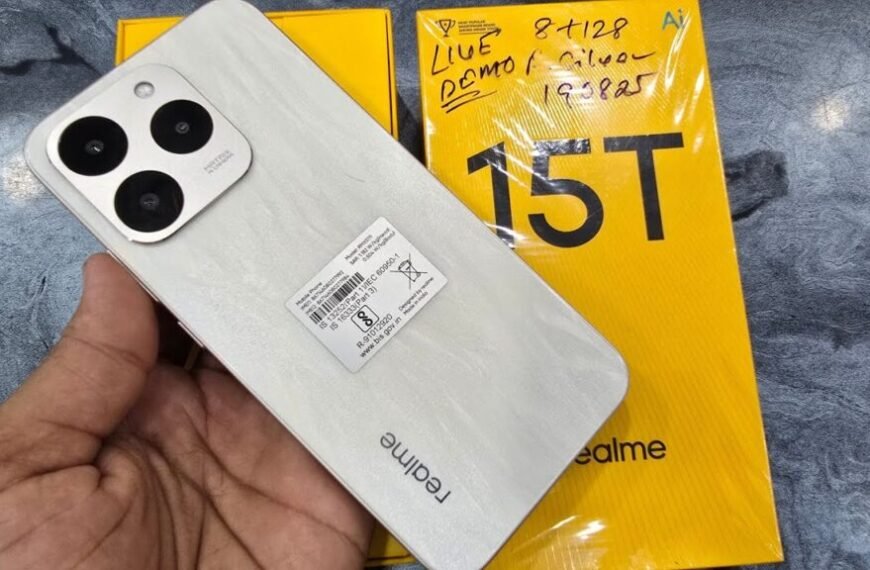 Realme 15T 5G – 12GB RAM और 5000mAh बैटरी के साथ जबरदस्त परफॉर्मेंस