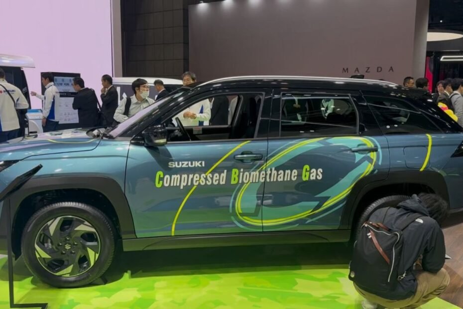 Maruti Suzuki Victoris CBG (Biogas) की 2025 Japan Mobility Show में हुई भव्य शुरुआत