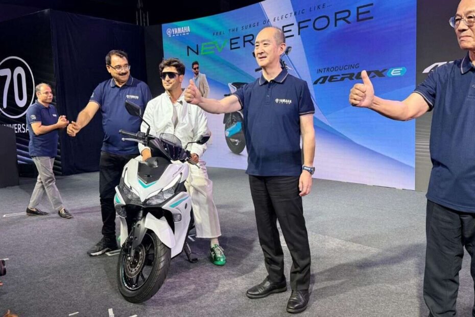 Yamaha Aerox-E: 5 प्रमुख विशेषताएँ और 106 किमी रेंज के साथ नया इलेक्ट्रिक स्कूटर