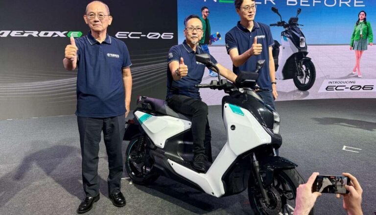 Yamaha EC-06: 160 Km Range Electric Scooter for Urban Riders