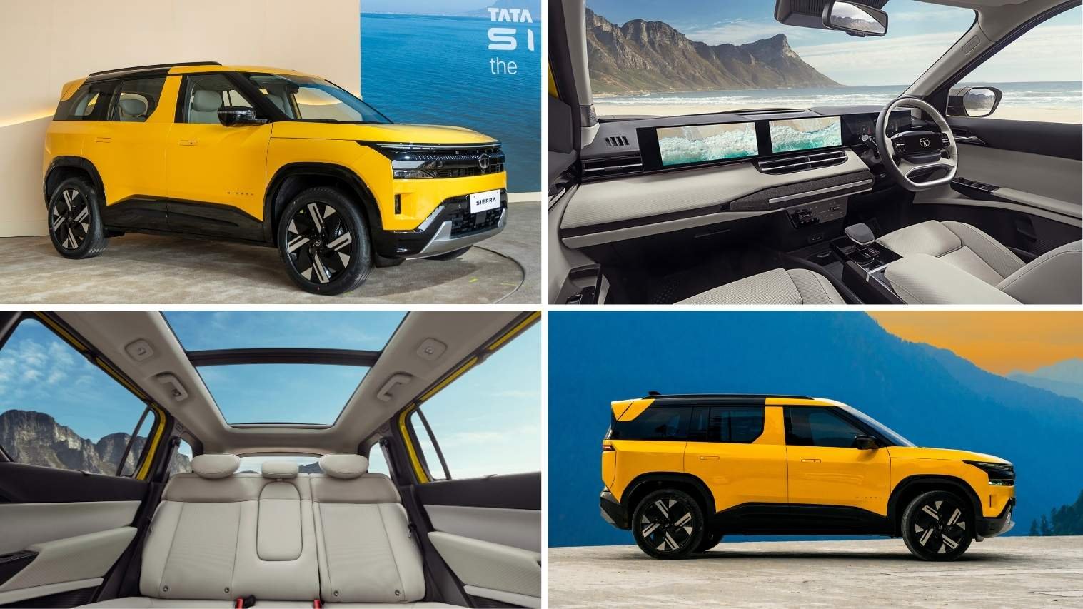 Tata Sierra के 5 Jabardast Features जो पहली बार देखेंगे, लॉन्च 25 नवंबर को