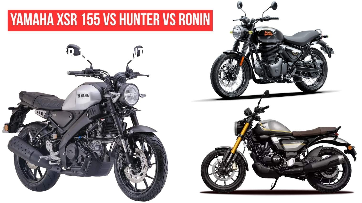 Yamaha XSR 155 Vs RE Hunter 350 Vs TVS Ronin: 3 Key Specs Comparison