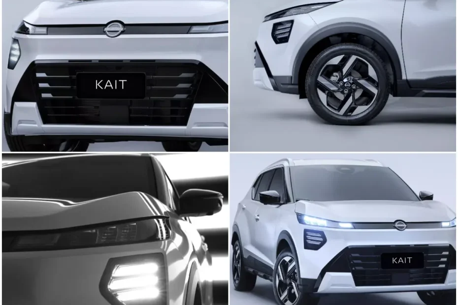 Nissan Kait SUV का पहला लुक – Creta और Sierra के लिए तगड़ा मुकाबला, 432L बूट स्पेस