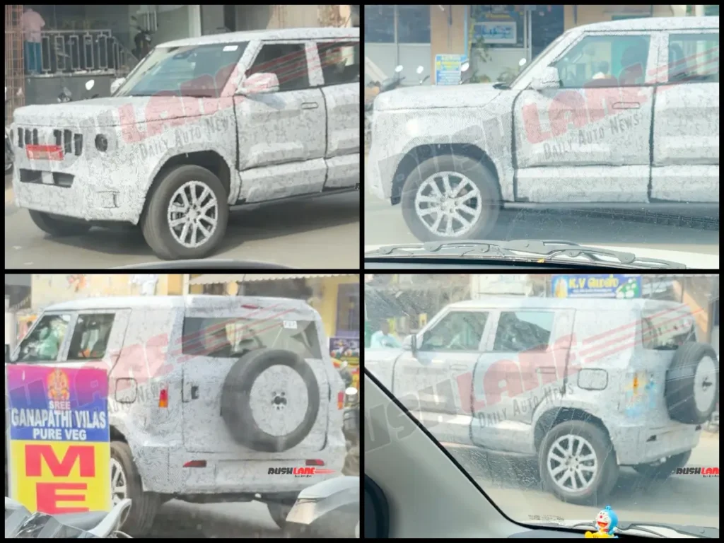 महिंद्रा की नई बेबी स्कॉर्पियो टेस्टिंग में – सिएरा और क्रेटा का प्रतिद्वंदी — 9