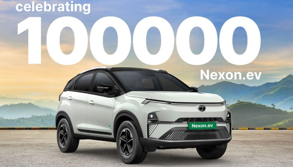 Tata के EV बिक्री 2.5 लाख यूनिट्स को पार, Nexon EV ने बनाई लीड