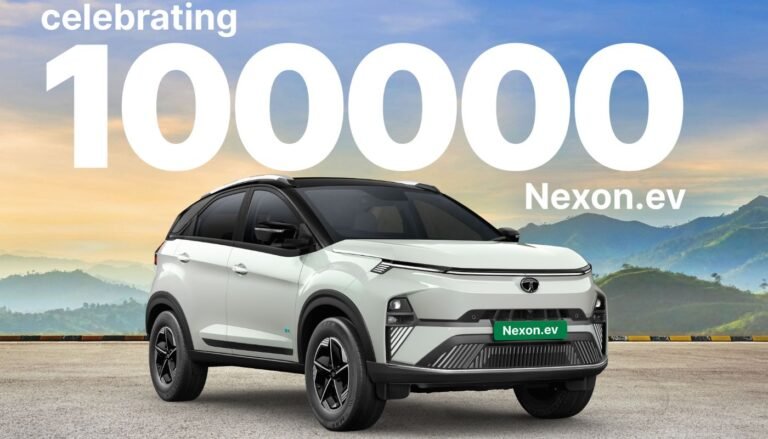 Tata के EV बिक्री 2.5 लाख यूनिट्स को पार, Nexon EV ने बनाई लीड