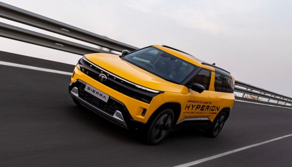 Tata Sierra 1.5L Turbo Petrol से रिकॉर्ड 29.9 kmpl माइलेज, SUV प्रेमियों के लिए खुशखबरी
