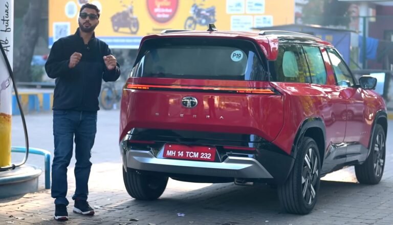 नए Tata Sierra की डिटेल्ड ड्राइव रिव्यू और 700+ Km माइलेज टेस्ट – जानें क्या है खास